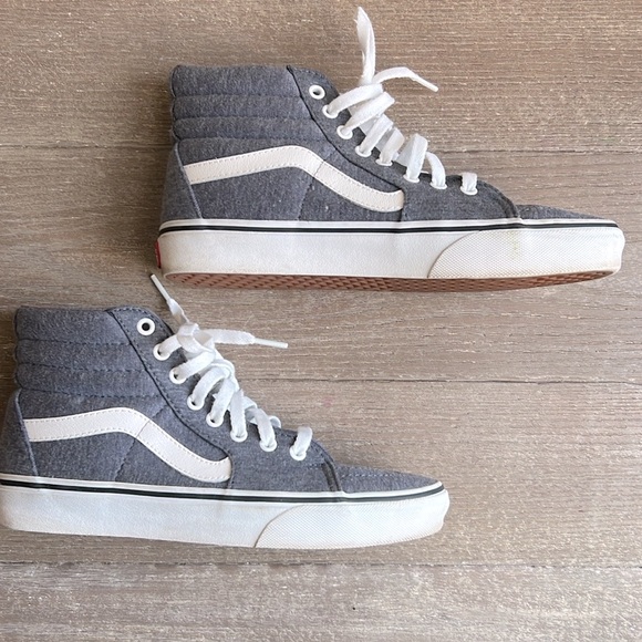 NWOT Vans Sk8-Hi Jersey Sneaker - Picture 2 of 9